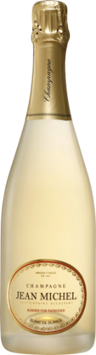 Blanc de blancs casher champagne Jean Michel